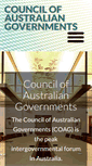 Mobile Screenshot of coag.gov.au