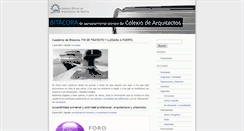 Desktop Screenshot of blogcte.coag.es