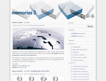 Tablet Screenshot of memorias.coag.es